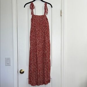 Old Navy Rust Floral Dress